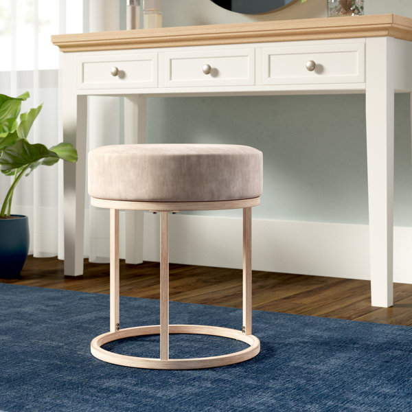 Mercury Row® Mcevoy Metal Vanity Stool & Reviews Wayfair